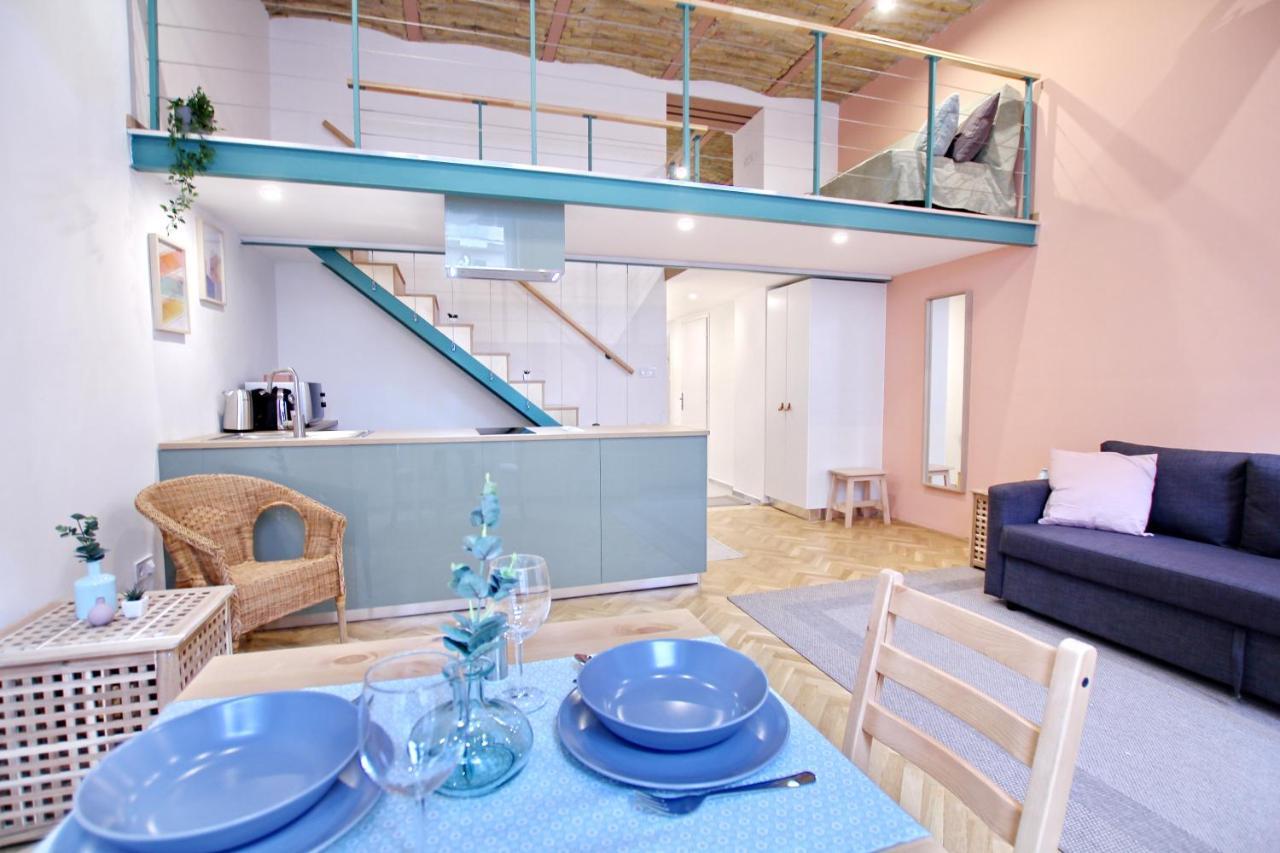 Awesome Budapest Downtown Studio W Balcony & Free Private Parking 외부 사진